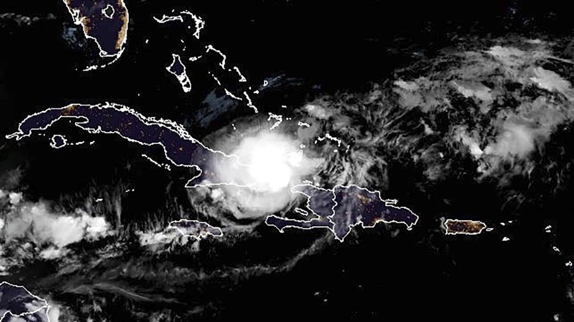 Спутниковый снимок урагана Оскар на Кубе - РИА Новости, 1920, 21.10.2024