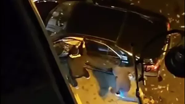 Кадр видео после происшествия