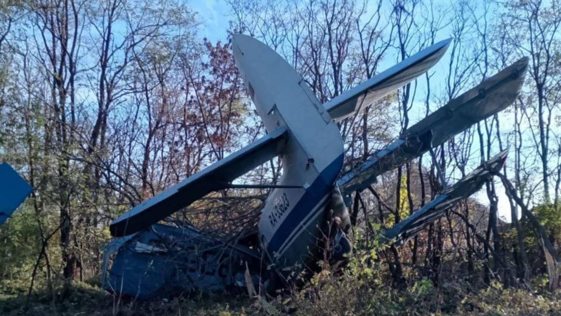 Место падения самолета АН-2 вблизи города Ессентуки Ставропольского края - РИА Новости, 1920, 27.10.2024