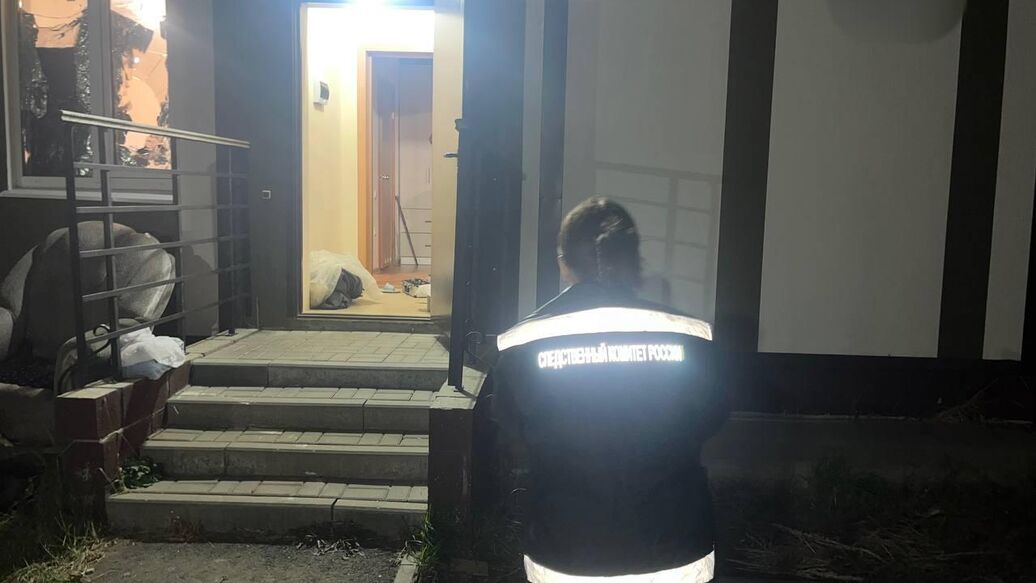 © Фото :  СУ СК России по Белгородской области/Telegram<br>Сотрудник СК России на месте преступления