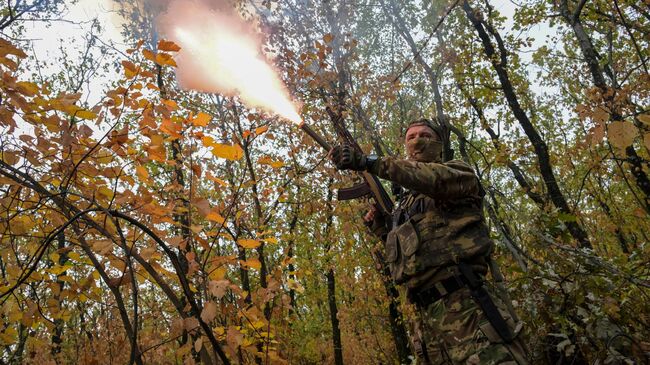 Военнослужащий ВС РФ в зоне СВО