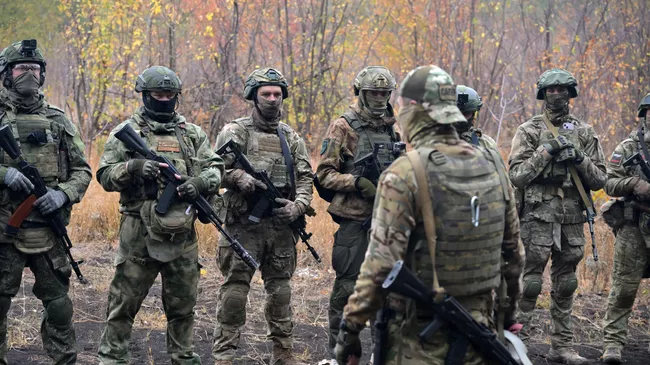 Военнослужащие ВС РФ в зоне СВО