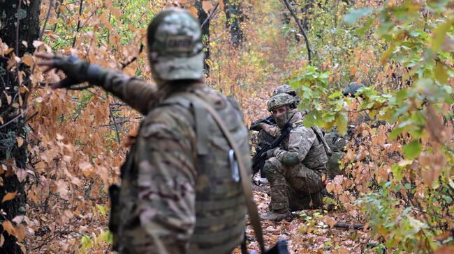 Военнослужащие ВС России в зоне СВО