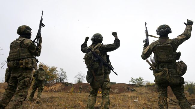 Военнослужащие ВС России в зоне СВО