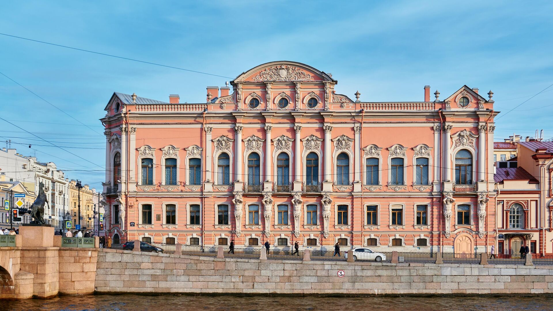 Дворец Белосельских-Белозерских в Санкт-Петербурге - РИА Новости, 1920, 01.11.2024