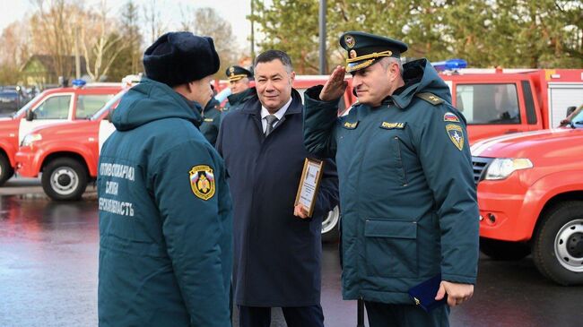 Новое здание пожарной части открылось в Тверской области