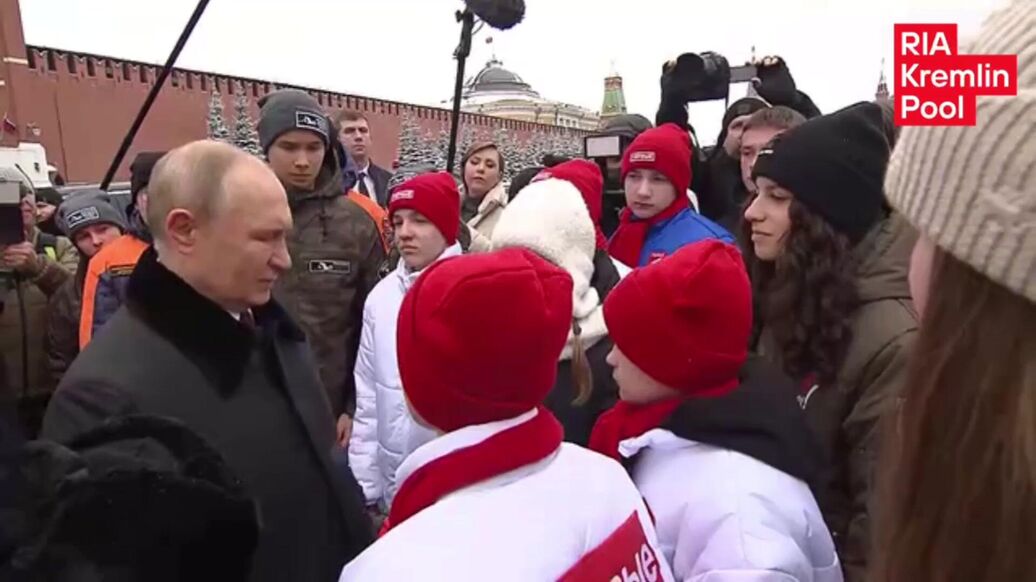 Путин пообщался с детьми военнослужащих, погибших на СВО