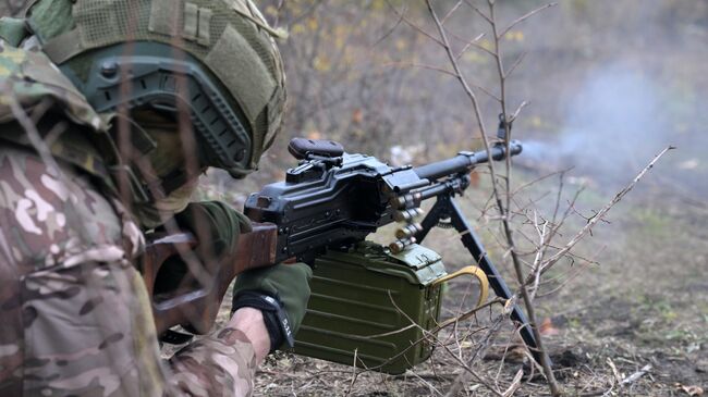 Военнослужащие в зоне СВО