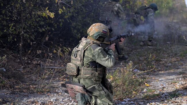 Военнослужащие в зоне СВО