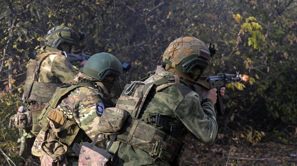 © РИА Новости / Евгений БиятовПерейти в медиабанк<br>Военнослужащие в зоне СВО. Архивное фото