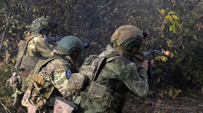 Военнослужащие в зоне СВО