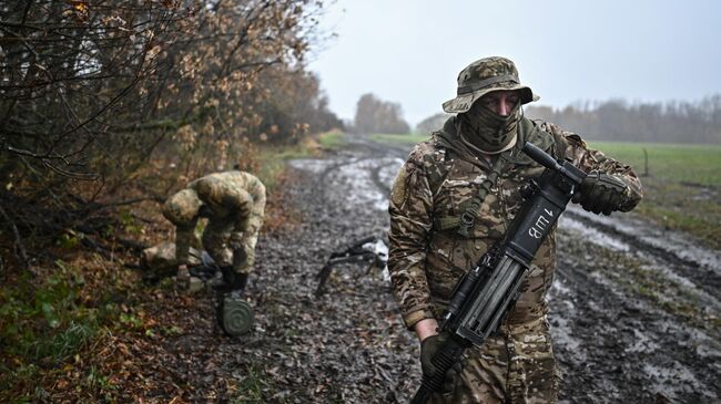 Российский военнослужащий