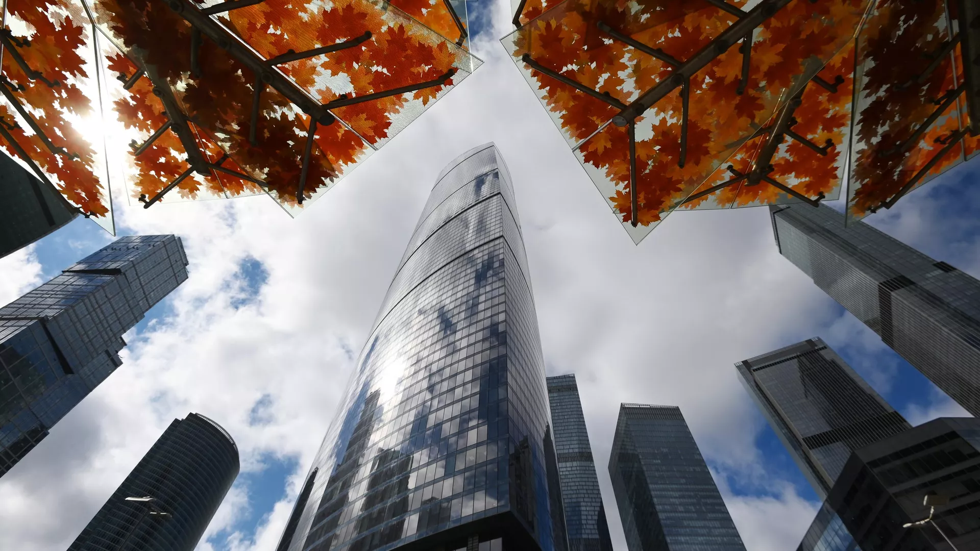 Небоскребы Московского международного делового центра Москва-Сити (ММДЦ) в Москве - РИА Новости, 1920, 14.05.2025