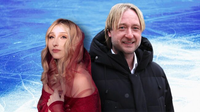 Евгений Плющенко и Софья Муравьева