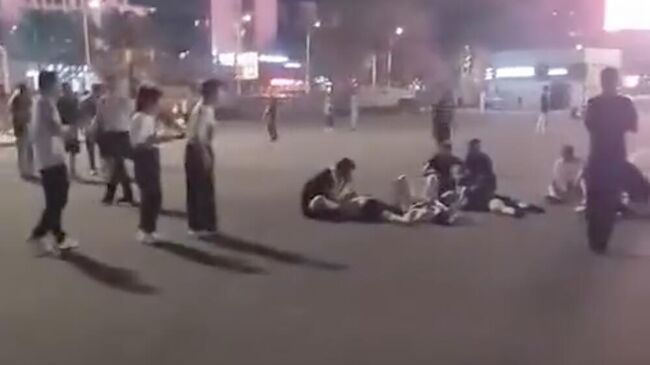 Место ДТП в Чжухае