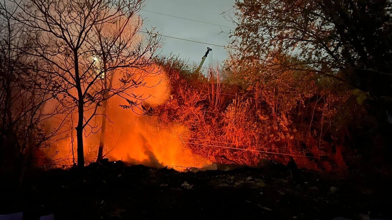 Авария на высоковольтной линии в Пролетарском районе Ростова-на-Дону - РИА Новости, 1920, 11.11.2024