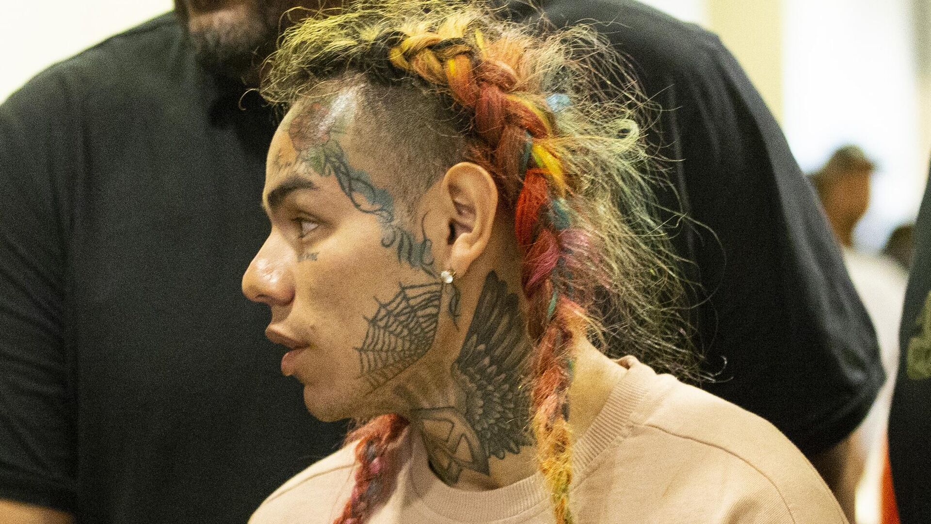 Американский рэпер Дэниел Эрнандес, известный под псевдонимом Tekashi 6ix9ine - РИА Новости, 1920, 12.11.2024