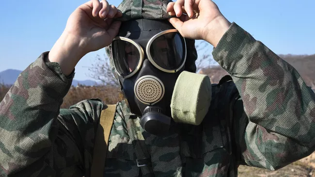 Военнослужащий РХБ-разведки