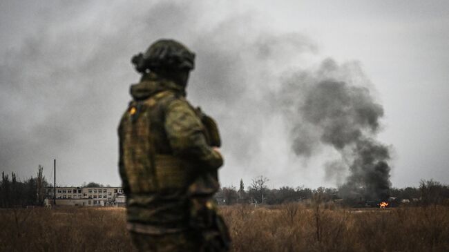 Военнослужащий в зоне СВО