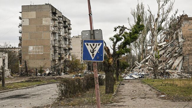 Освобожденный город Селидово в ДНР