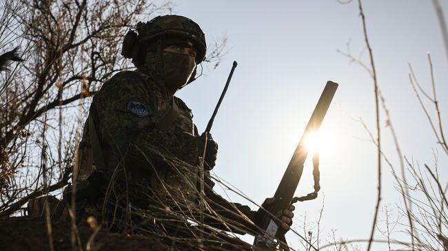 Военнослужащий в зоне СВО