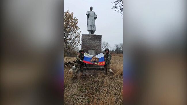 Кадры освобождения Новоалексеевки в ДНР