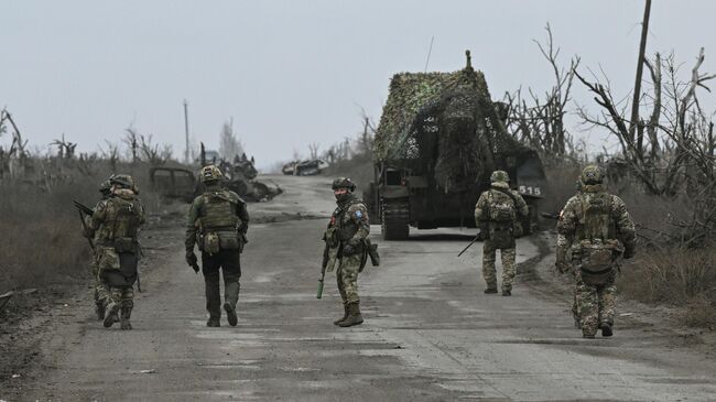 Российские военнослужащие