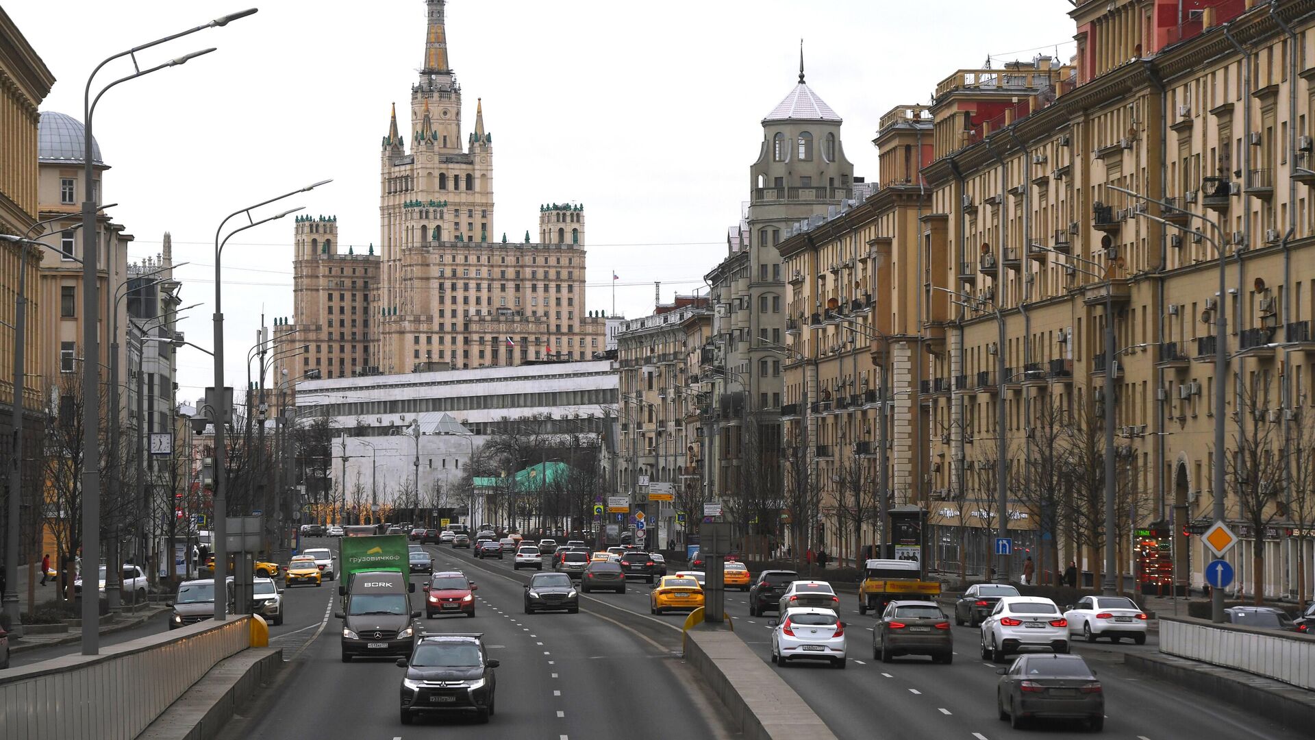 Садовое кольцо в Москве - РИА Новости, 1920, 28.11.2024