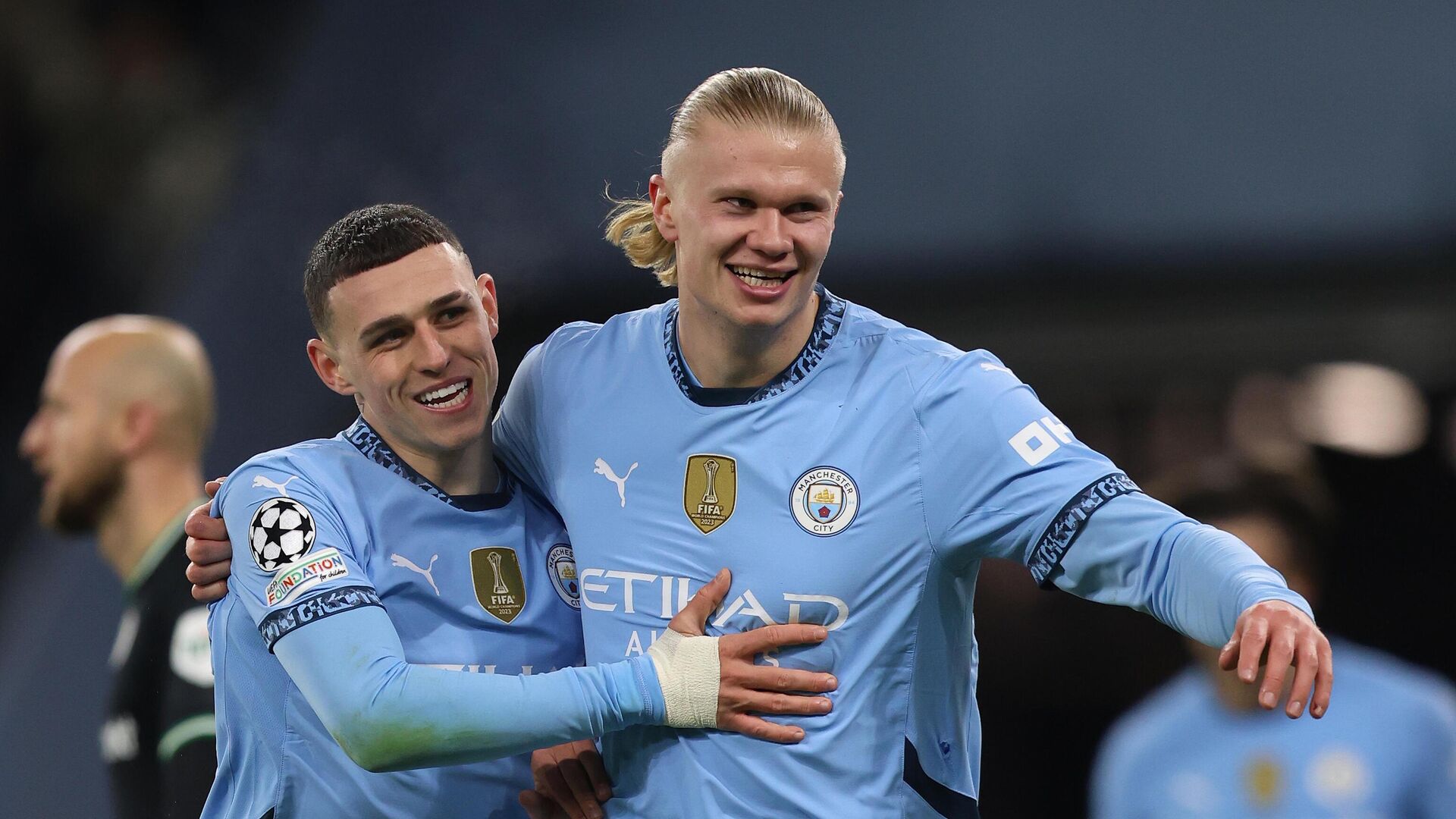 Фил Фоден и Эрлинг Холанд - РИА Новости, 1920, 06.11.2025