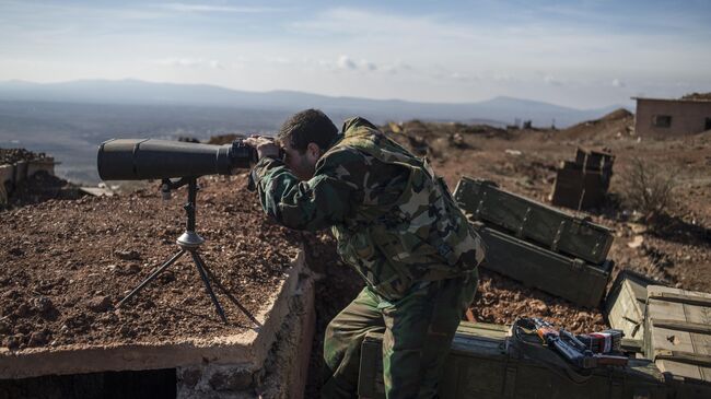 Военнослужащий Сирийской арабской армии