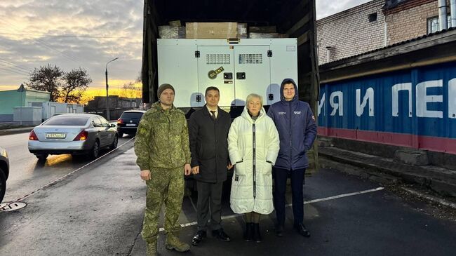 Генератор и рентген-аппараты, отправленные Орловским Народным фронтом в зону спецоперации