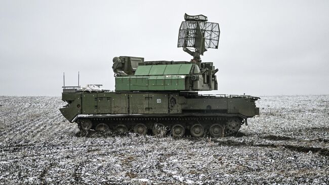 Боевое дежурство ЗРК Тор-М1 в зоне СВО