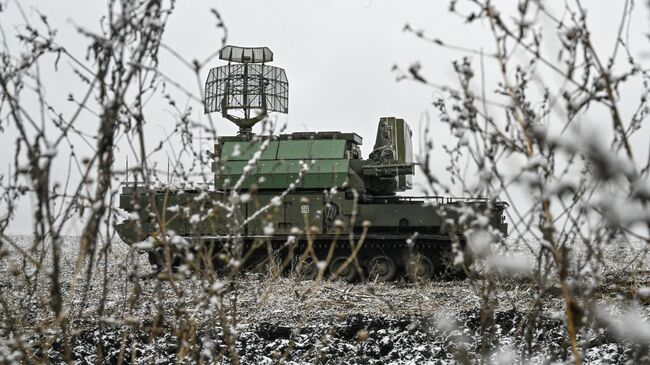 Боевое дежурство ЗРК Тор-М1