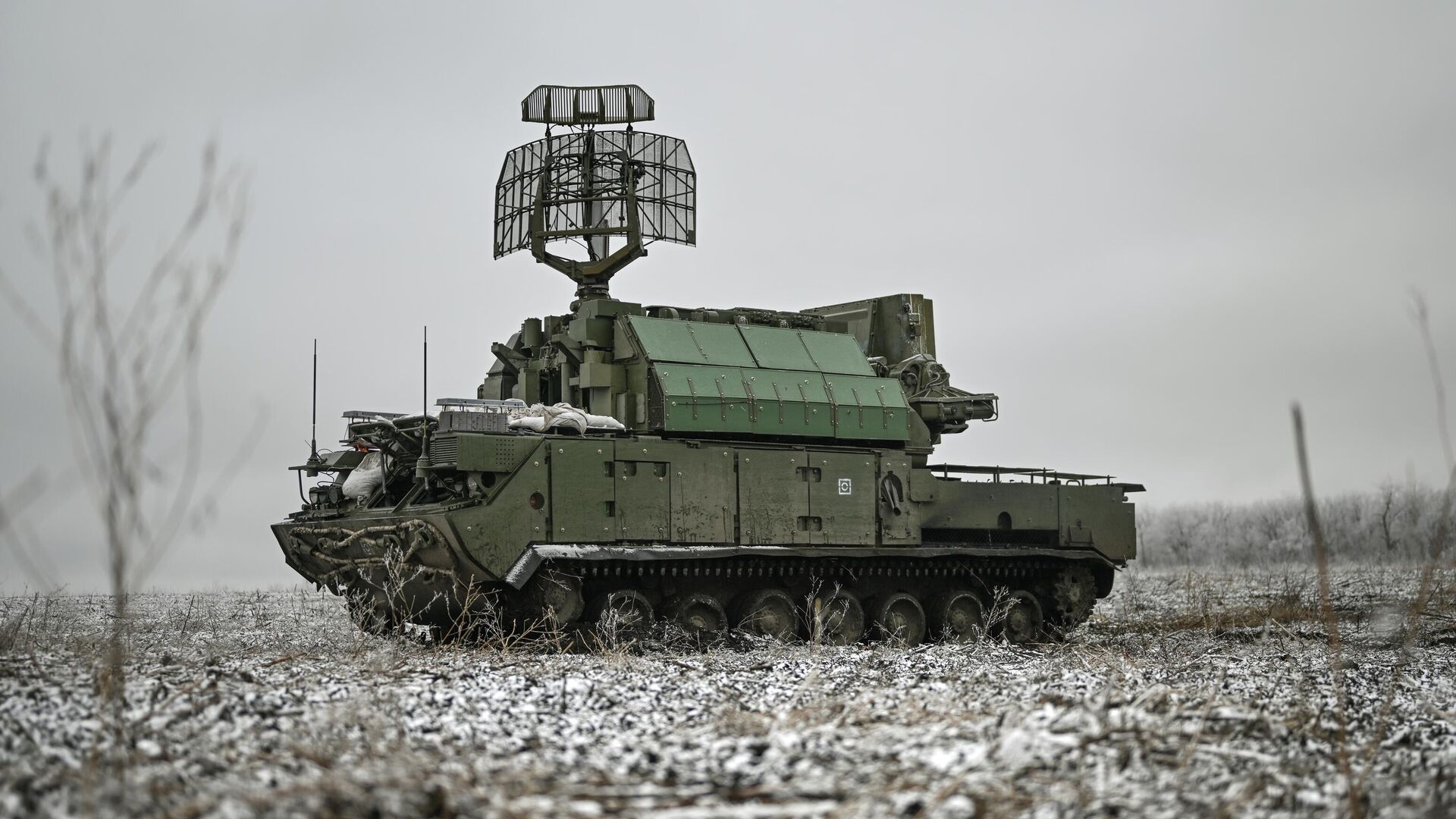 Боевое дежурство ЗРК Тор-М1 в зоне СВО - РИА Новости, 1920, 07.02.2025