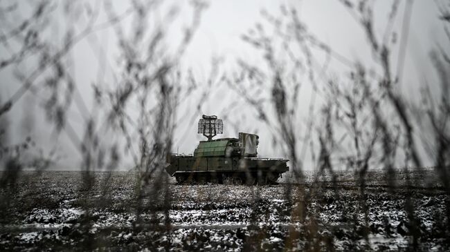 Боевое дежурство ЗРК Тор-М1 в зоне СВО