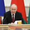 Президент РФ Владимир Путин во время заседания Высшего Государственного Совета Союзного государства