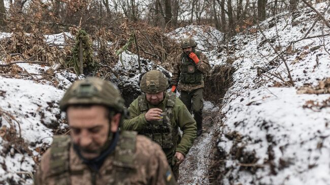 Украинские военнослужащие