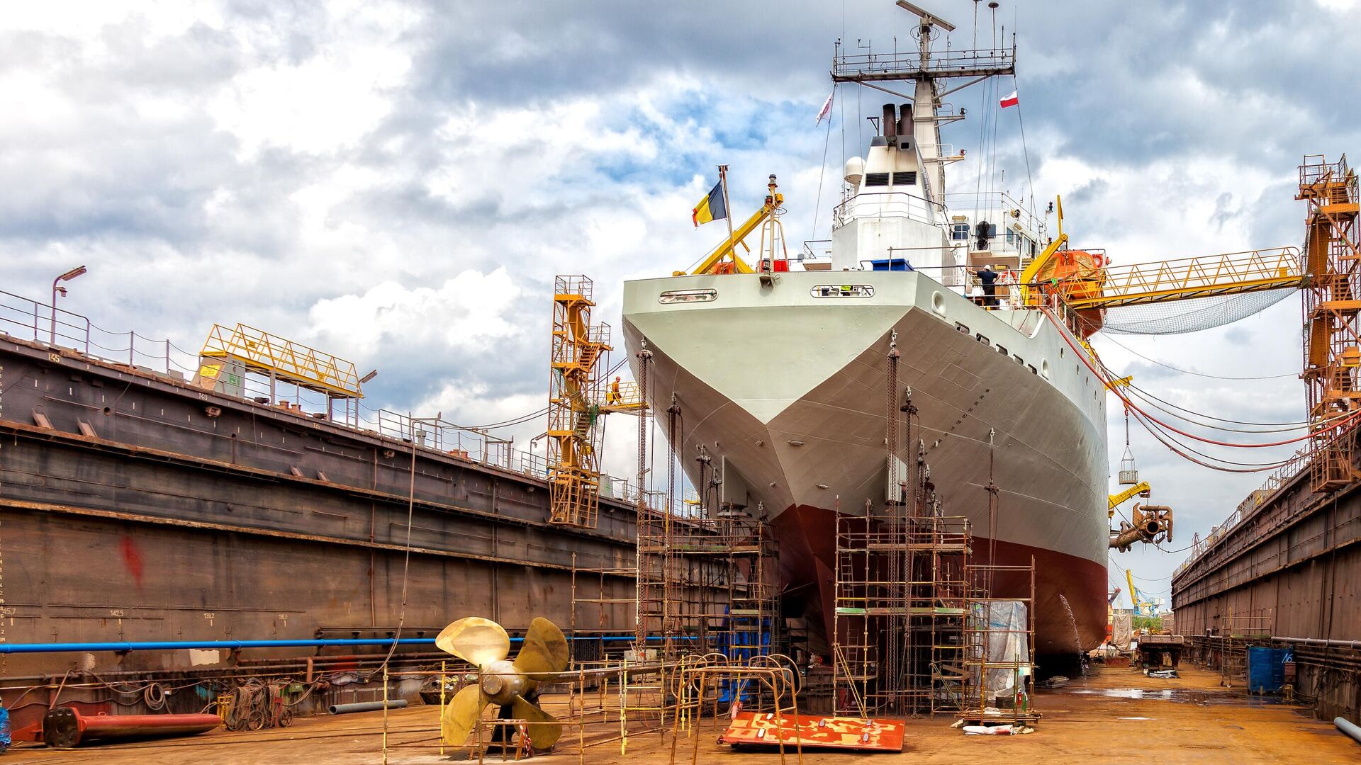 Судостроительная верфь  - РИА Новости, 1920, 11.12.2024