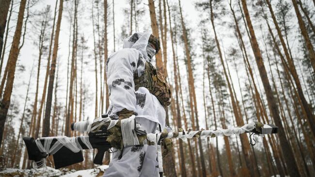 Российский военнослужащий