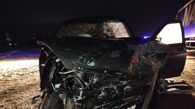 На месте ДТП в Тюменской области. 12 декабря 2024