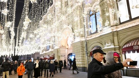 Предновогодняя Москва