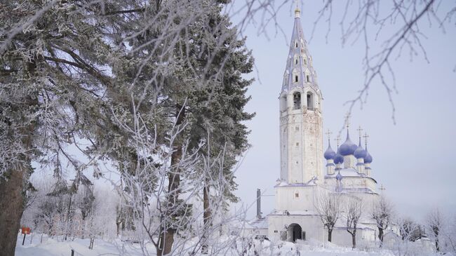 Крестовоздвиженский кафедральный собор в Палехе