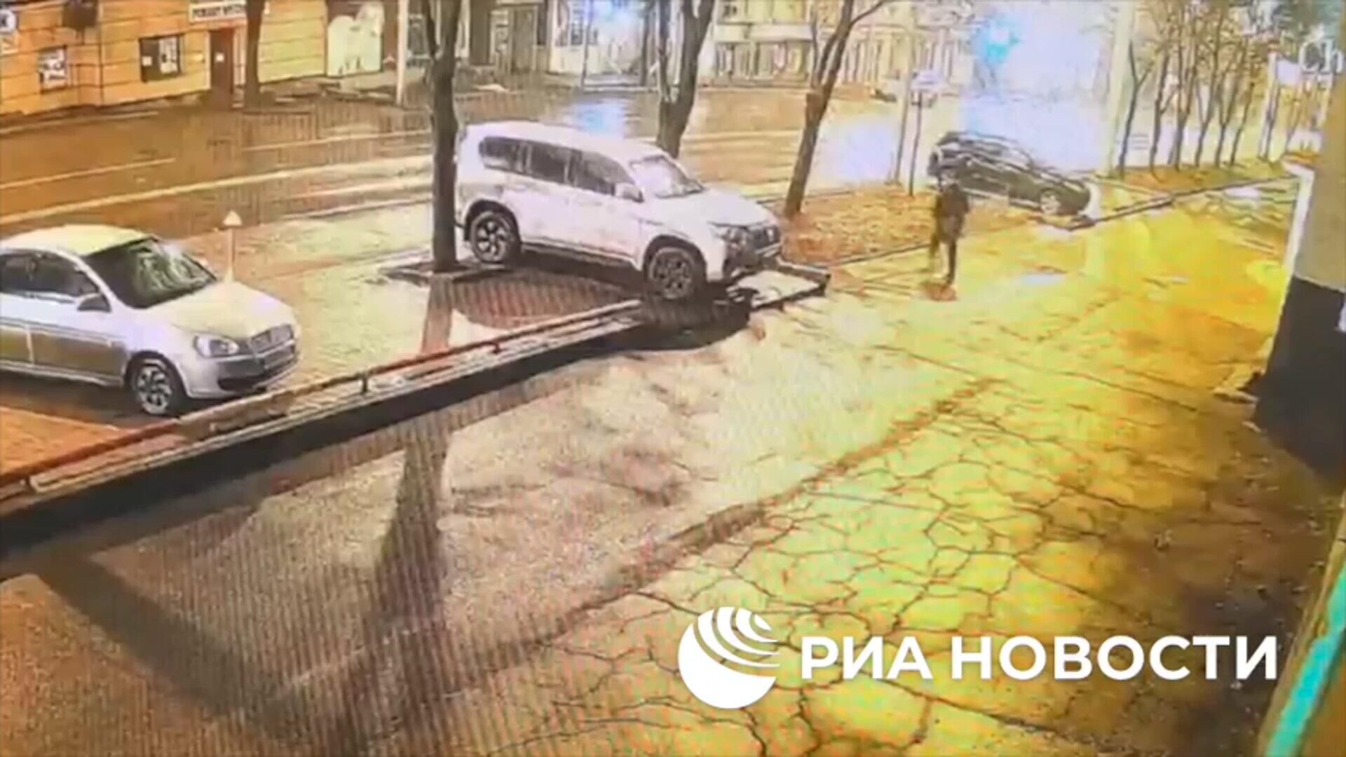 Задержание причастного к подрыву автомобиля в центре Донецка - РИА Новости, 1920, 15.12.2024