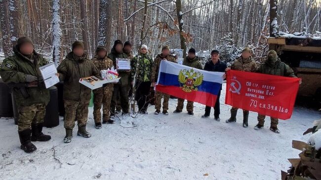 Колпнянский район Орловской области доставил бойцам мотострелкового полка на белгородском направлении СВО гуманитарный груз