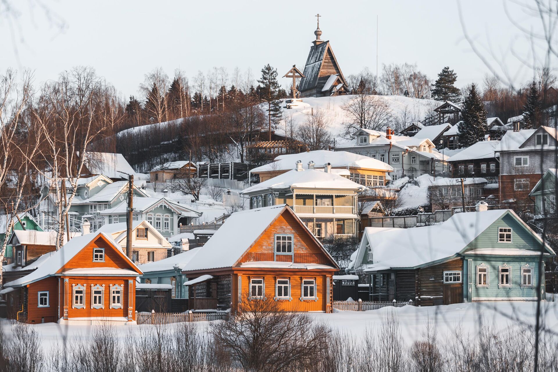 Плёс - РИА Новости, 1920, 18.12.2024