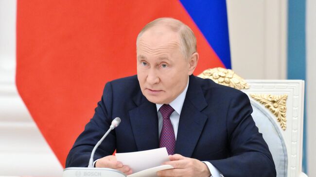 Путин на заседании Государственного совета