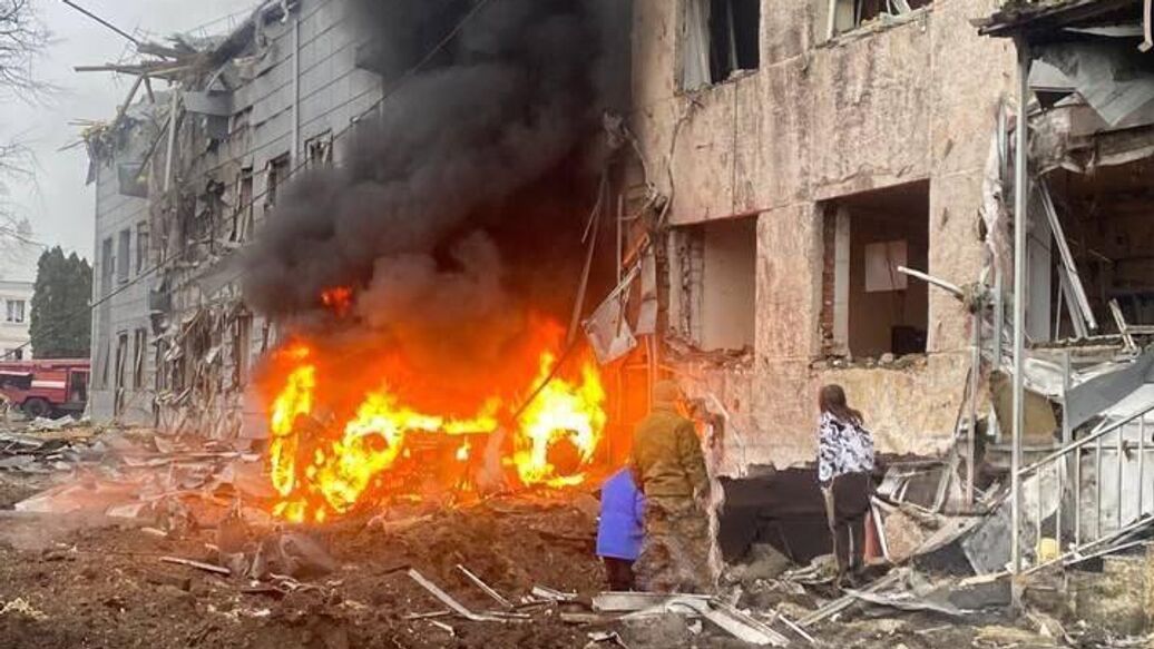 Курская область подверглась массированному ракетному обстрелу ВСУ