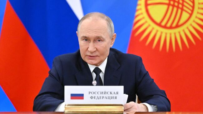 Путин на неформальном саммите СНГ 