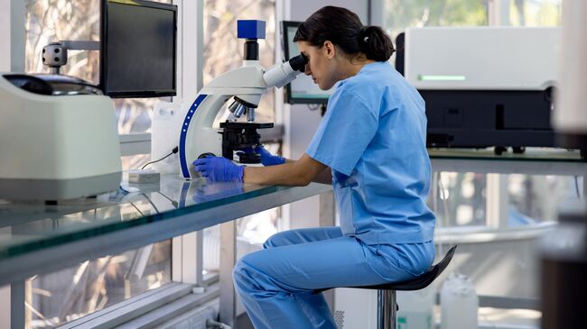 Исследования в лаборатории