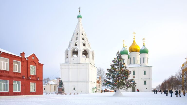 На территории Коломенского кремля 